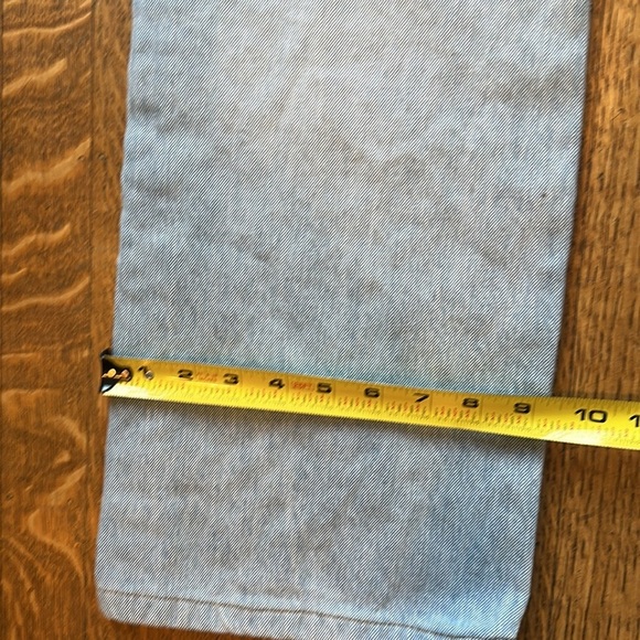 Zara Jeans Full Length straight leg Jean size 4 - Picture 7 of 9